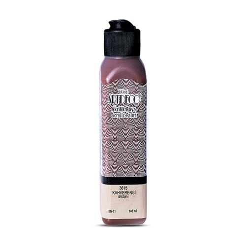 Artdeco Akrilik Boya 140Ml 3615 Kahverengi