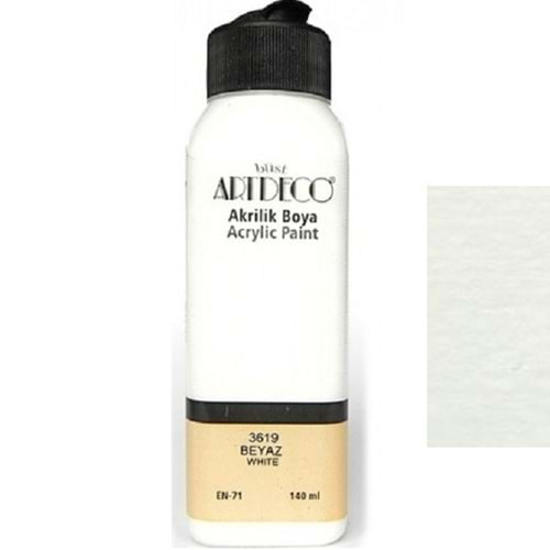 Artdeco Akrilik Boya 140Ml 3619 Beyaz