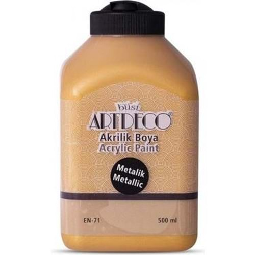 Artdeco Metalik Akrilik 500Ml 3721 Altın