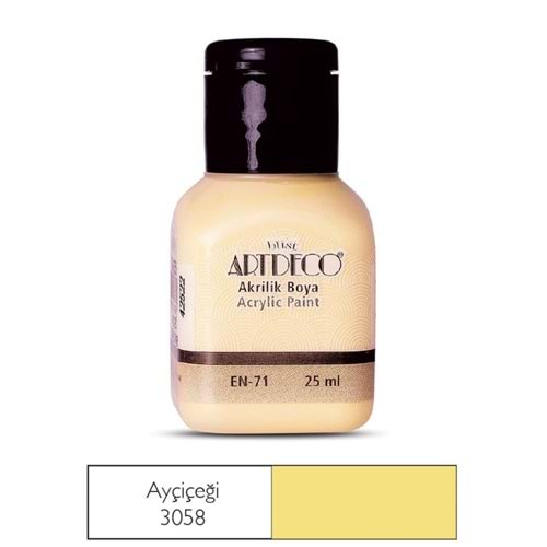 Artdeco Akrilik Boya 25Ml 3058 Ayçiçeği