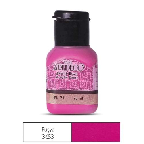 Artdeco Akrilik Boya 25Ml 3653 Fuşya