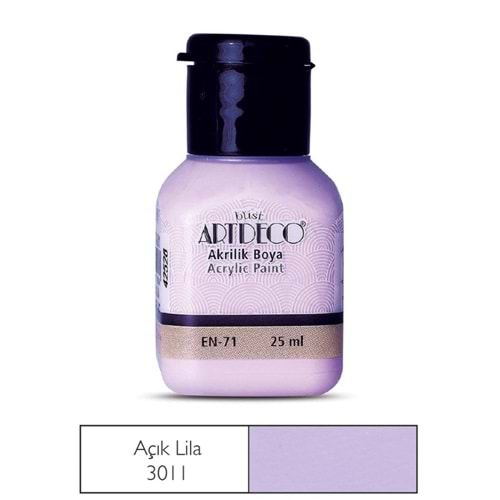 Artdeco Akrilik Boya 25Ml 3011 Açık Lila