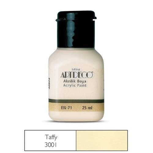 Artdeco Akrilik Boya 25Ml 3001 Taffy