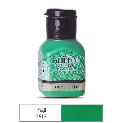 Artdeco Akrilik Boya 25Ml 3612 Yeşil