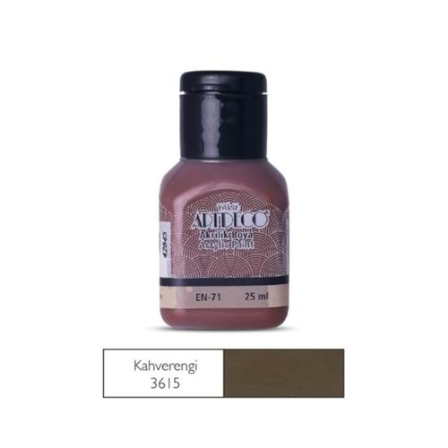 Artdeco Akrilik Boya 25Ml 3615 Kahve