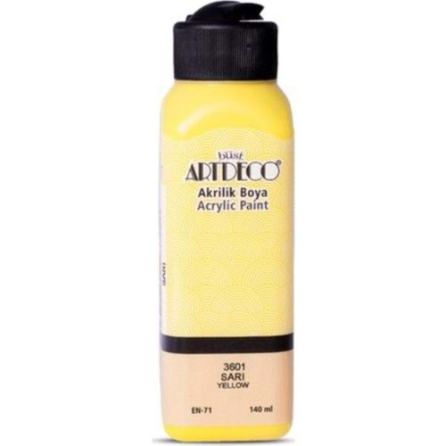 Artdeco Akrilik Boya 140Ml 3065 Oksit Sarı