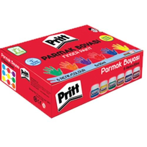 Pritt Parmak Boyası 30 Ml 6 Renk