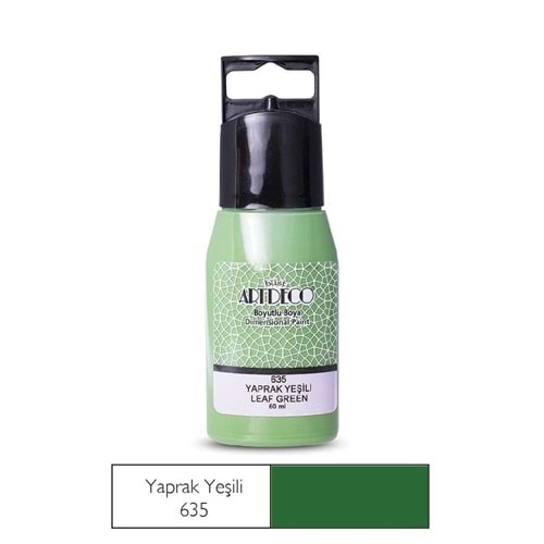 Artdeco Boyutlu Boya 60 Ml Yaprak Yeşili 635