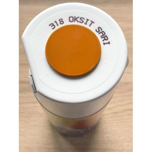 Akçalı Sprey Boya Oksit Sarı 318 400Ml