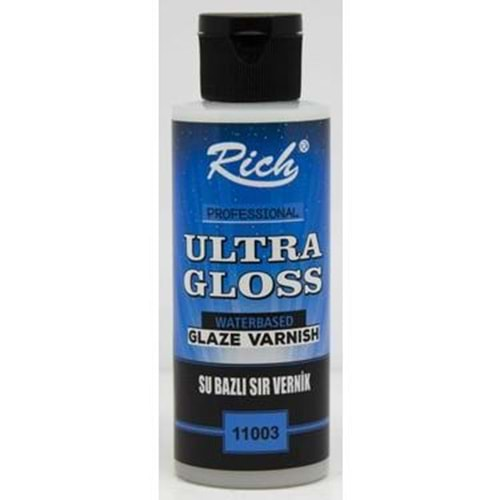 Rich Ultra Gloss Su Bazlı Sır Vernik 120 Cc