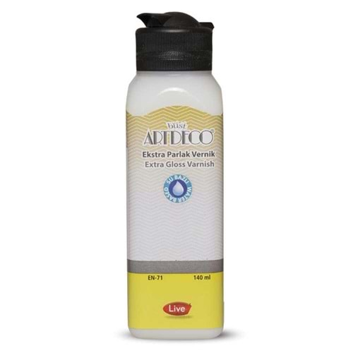 Artdeco Su Bazlı Ekstra Parlak Vernik 140Ml