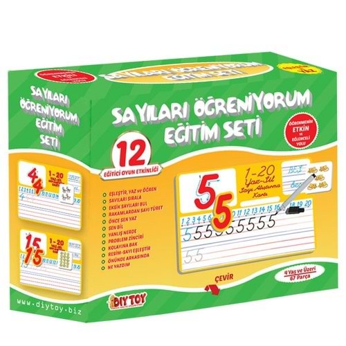 Dıy Toy Sayıları Öğreniyorum 67 Parça 4+ Say9222