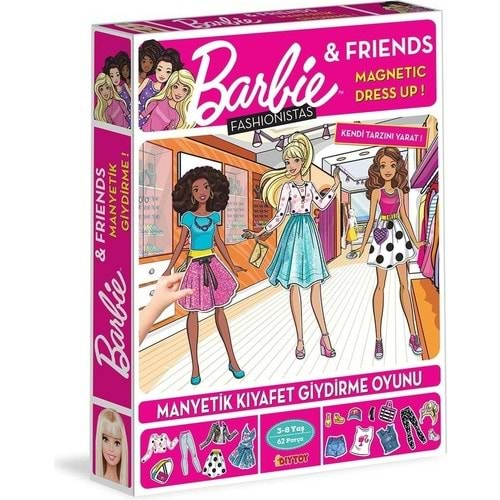 Dıy Toy Manyetik Kıyafet Giydirme - Barbie