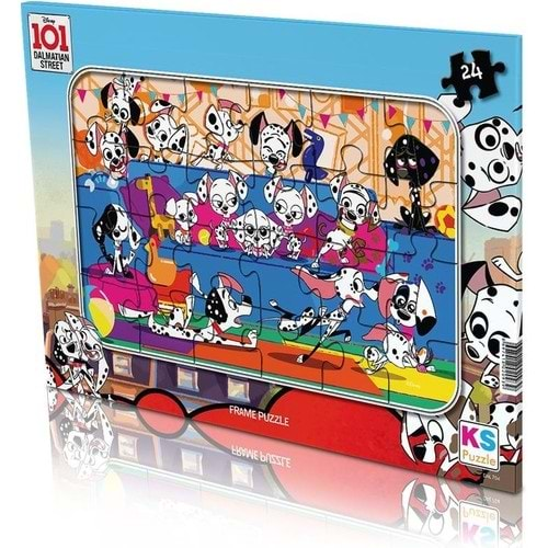 Ks Games Puzzle 101 Dalmatian 24 Parça Dal704