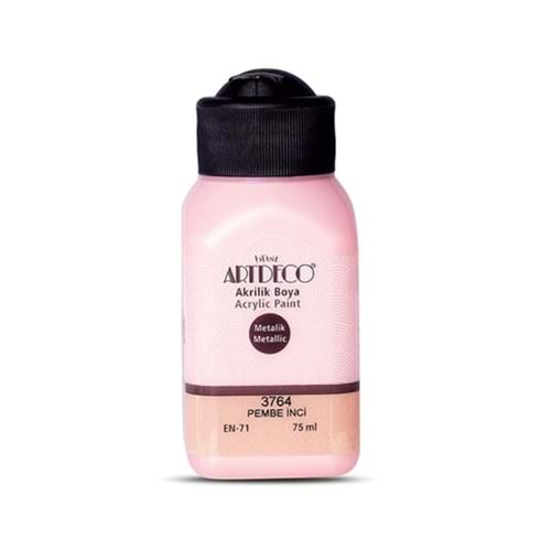 Artdeco Metalik Akrilik Boya 75Ml Pembe İnci 3764