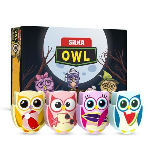 Silka Silgi Owl 36 Adet - Art51