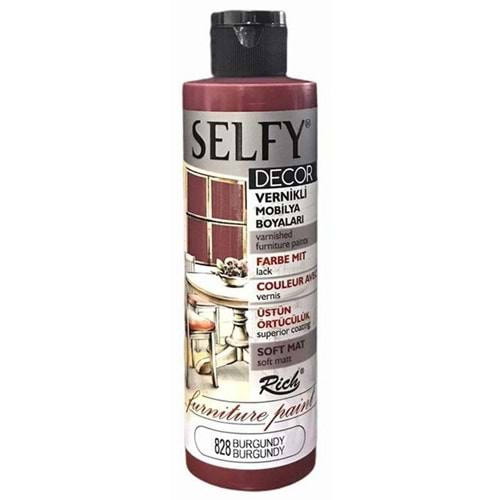 Rich Selfy Decor 240 Cc Burgundy 828