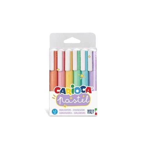 Carioca Pastel İşaretleme Kalemi 6 Lı