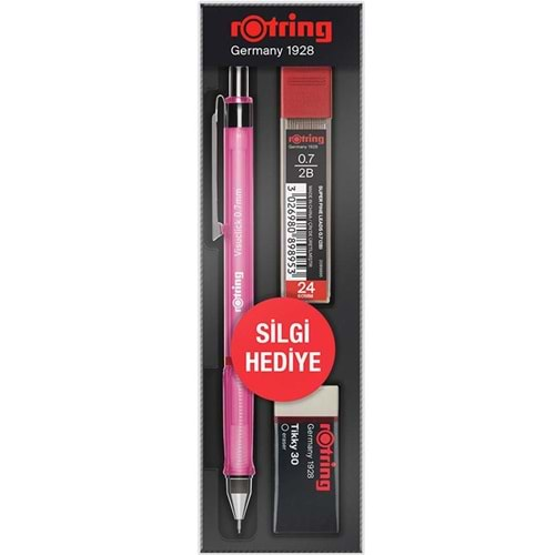 Rotring Okul Seti2 Versatil Kalem Seti 0.7Mm Pembe