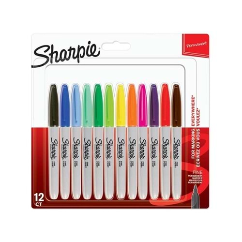 Sharpie Marker Permanent Fine Karışık Renkler ( 1 Adet)