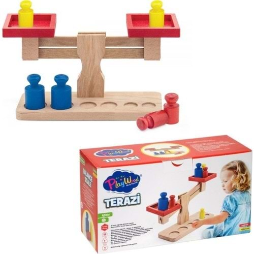 Play Wood Ahşap Terazi Ony-313