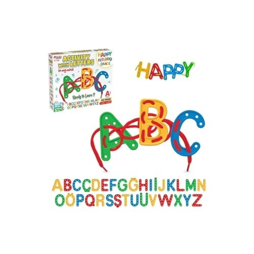 Fen Toys Harf Şekiller İpli Aktivite 140 Parça 3673