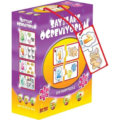 Dıy Toy Sayıları Öğreniyorum Syr8506