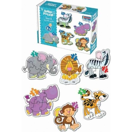 Dıy Toy Baby Puzzle Hayvanlar Bph1703