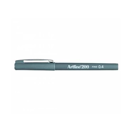 Artline 200N Keçe Uçlu Kalem 0,4Mm Gri ( 1 Adet)