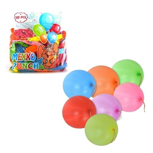 Ak Balon Baskısız Maxi Punch 360Gr 100 Lü