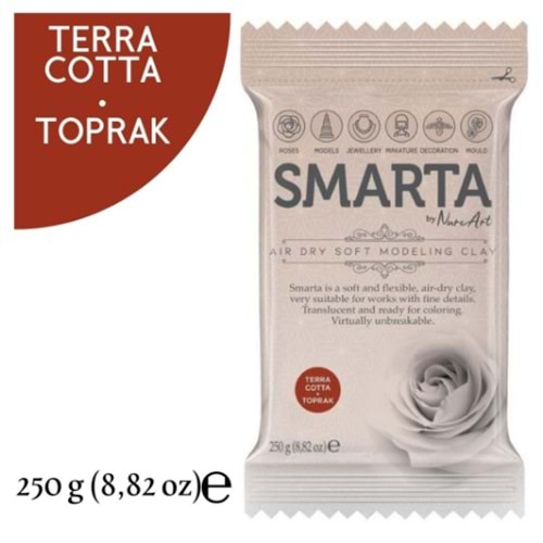 Smarta Akıllı Model Hamuru 250Gr Toprak