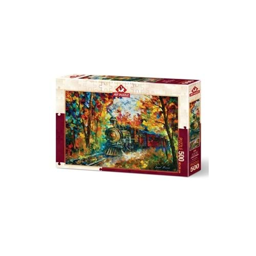 Art Puzzle 500 Parça Sonbahar Treni 5096