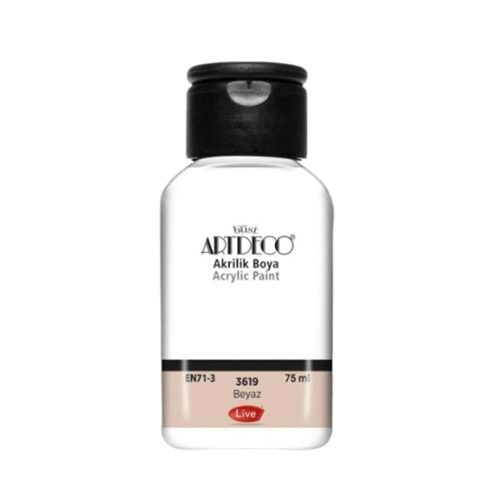 Artdeco Akrilik Boya 75Ml Beyaz 3619