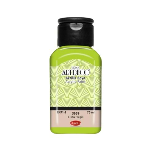 Artdeco Akrilik Boya 75Ml Fıstık Yeşili 3659