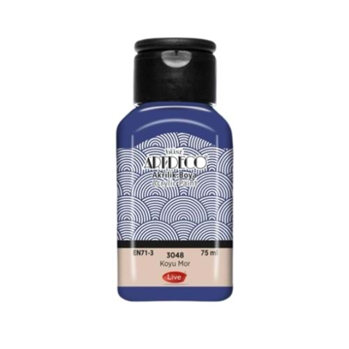 Artdeco Akrilik Boya 75Ml Koyu Mor 3048