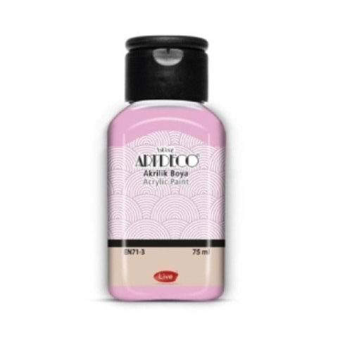 Artdeco Akrilik Boya 75Ml Şakayık Pembe 3018