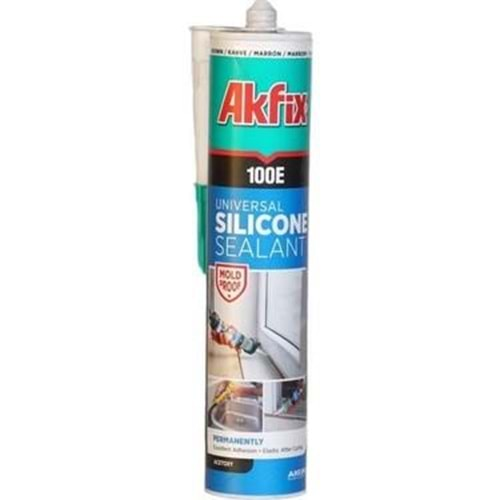 Akfix Silikon Kahve 280Ml/325Gr