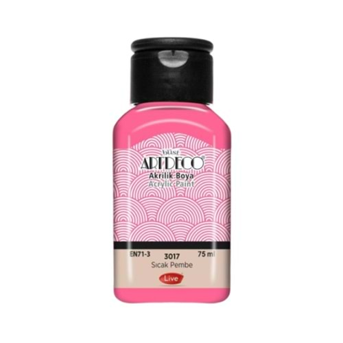 Artdeco Akrilik Boya 75Ml Sıcak Pembe 3017