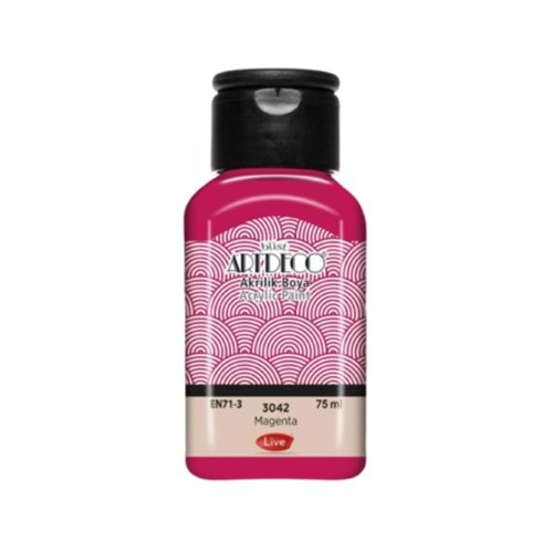 Artdeco Akrilik Boya 75Ml Magenta 3042