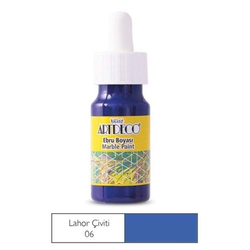 Artdeco Ebru Boyası 30ml Lahor Çiviti 06