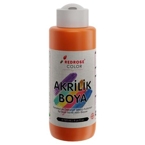 Redrose Akrilik Boya 125ml Turuncu