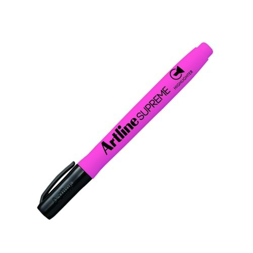 Artline Supreme Fosforlu Kalem Kesik Uç 4mm Pembe