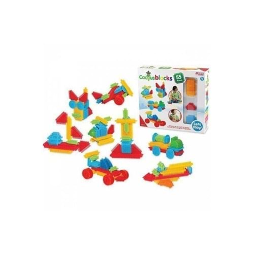 Fen Toys Kaktüs Bloklar 55 Parça 03306