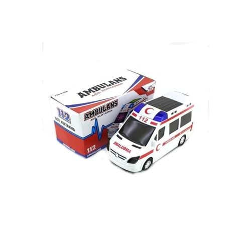 Canali Toys Pilli Işıklı Ambulans Acil Kurtarma