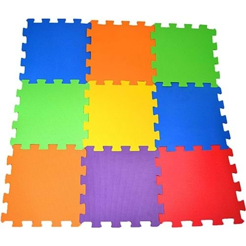 Matrax Eva Puzzle Yer Matı 33x33 7mm Düz