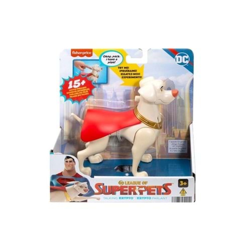 Mattel DC League Of Super Pets Sesli Figür HJF28