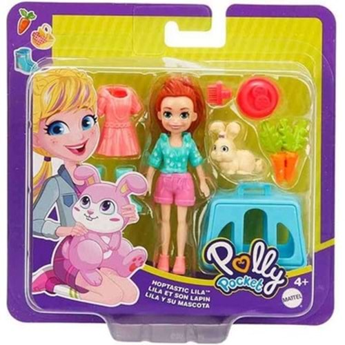 Mattel Polly Pocket ve Hayvan Dostu Oyun Set GDM11