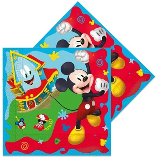 Kika Mickey Rock The House Peçete 33x33 20 Li