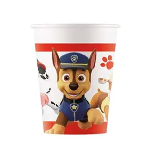 Kika Paw Patrol Plastik Bardak 200ml 8li