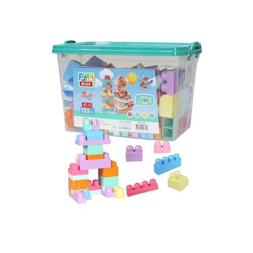 Play Blox Pastel 133 Parça Kovalı 3158